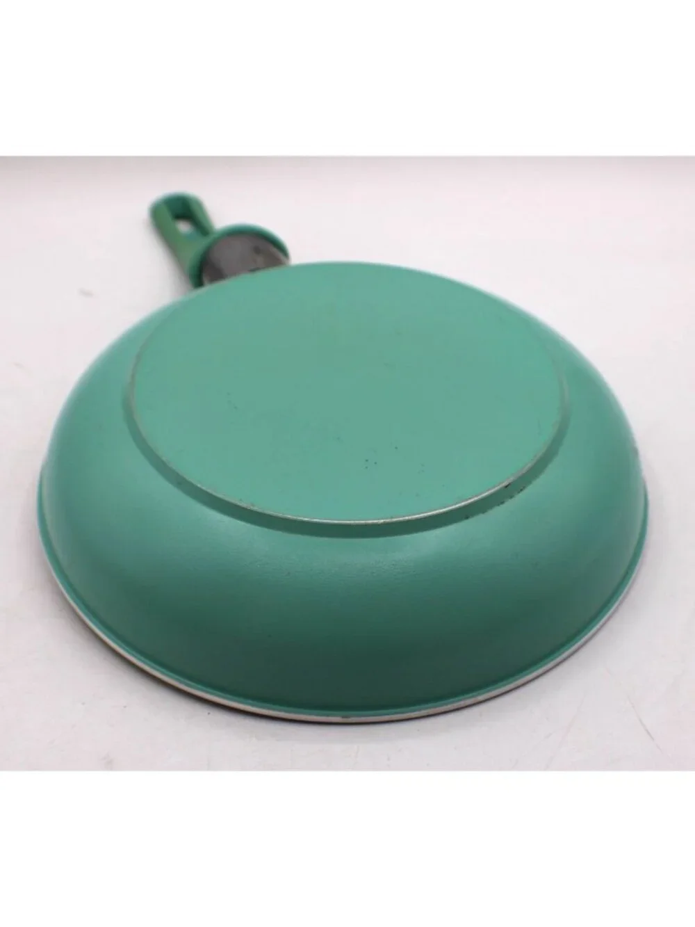GreenLife Turquoise Ceramic Non‑Stick Frying Pan 8 in - Skillet Soft Grip Handle